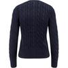 Polo Ralph Lauren Single Button Round Neck Long Sleeve Knit Sweater Women Sweater Navy-Blue 211971868-008