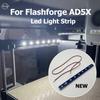 For Flashforge Ad5x Light Kit Dual-side Connectors Led Strip Tool-Free Installation AD5X Accessories 3d Printer Parts
