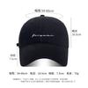 Retro Letter Baseball Cap Female Simple Versatile Sun Hat Big Head Circumference Soft Top Cap Female