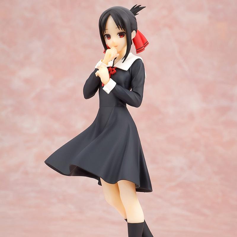 18CM Anime Game Figure Kaguya-sama Love Is War Fujiwara Chika Rabbit Model Dolls Kawaii Girl Figure Japanese Dolls Decoration
