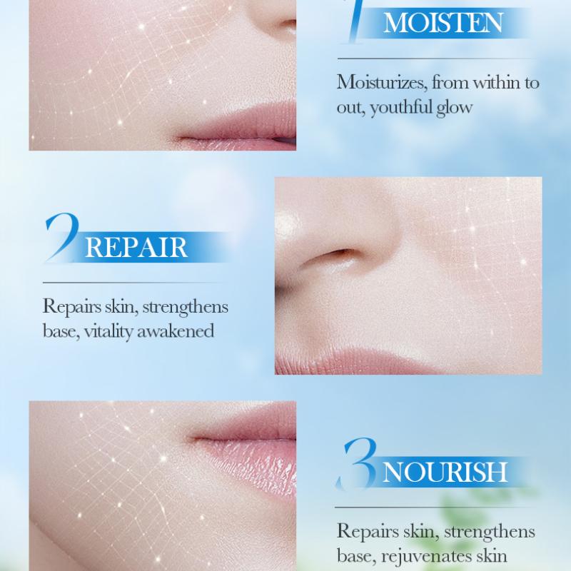 Kokosöl Feuchtigkeitsspendende Hautpflege Kombination SADOER Hydratisierende Feuchtigkeitsspendende Verjüngende Creme