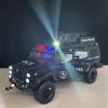1/24 Car Toys Model Swordtooth Tiger Explosion Proof Vehicle Alloy Die-casting Cars Door Can Opened Sound Light Collectible Gift