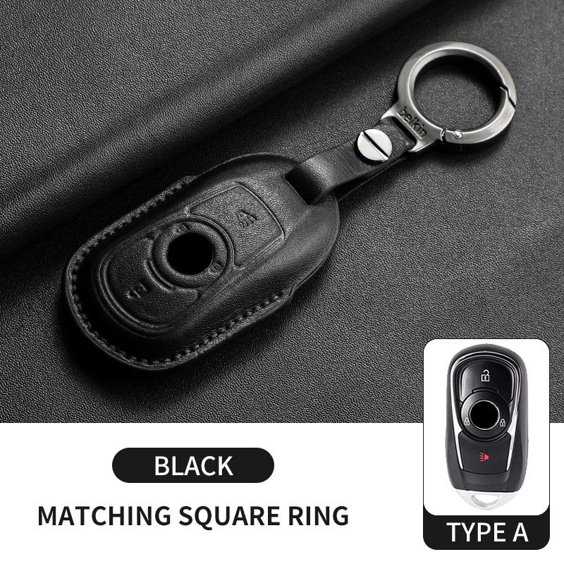 Leather Car Flip Key Case Cover For Buick Lacrosse Envision Excelle Encore Regal Enclave Verano Sportback Tourx Cars Key Shell