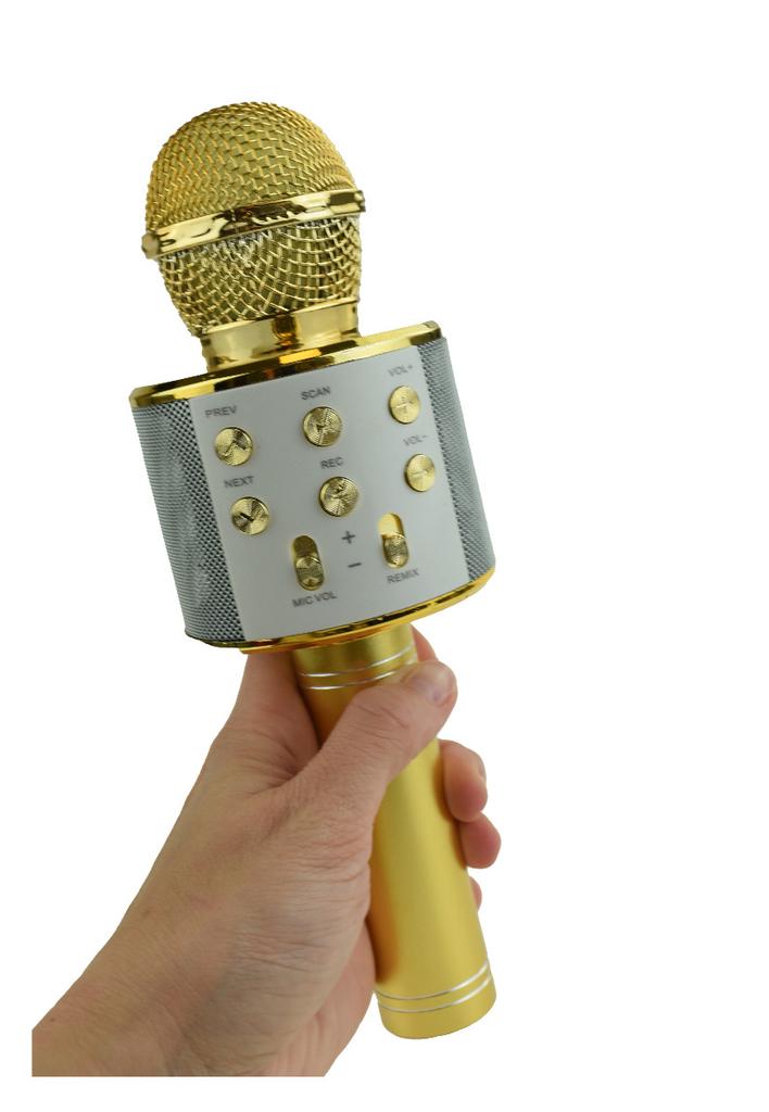 Mikrofon Bezprzewodowy Karaoke Głośnik Bluetooth Do Śpiewania Dla Dzieci