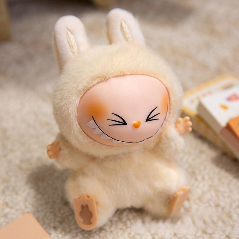 Macaron 2nd Generation Sitting Party Vinyl Face Plush Doll