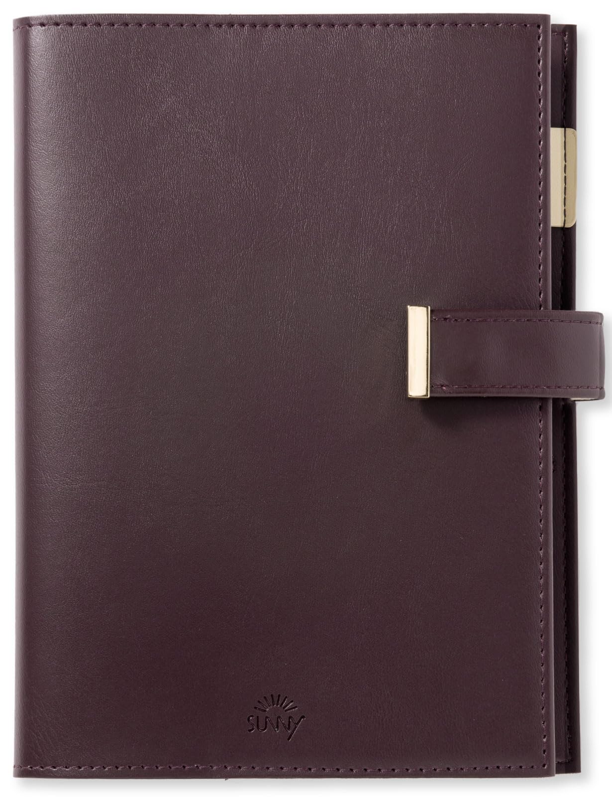 

Iroha Publishing 2025 SUNNY Diary TRAD Daily {2025/April Start/B6 Size} [plum brown] L-LSDT-44