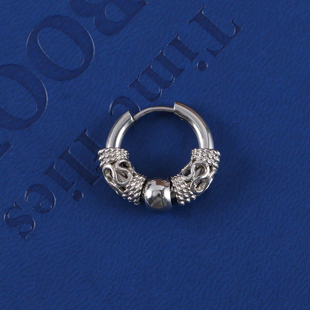 Cool Men Punk Stainless steel Korean Dragon Earring Fashion Jewelry Ear Buckle Male Hoop Earring