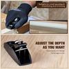 Mini Hand Planer Professional Woodworking Planer Smoothing Adjustable Flat Bottom Trimming Precise Manual Wood Planer for Craft