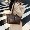 Simple tote bag women's versatile shoulder bag
