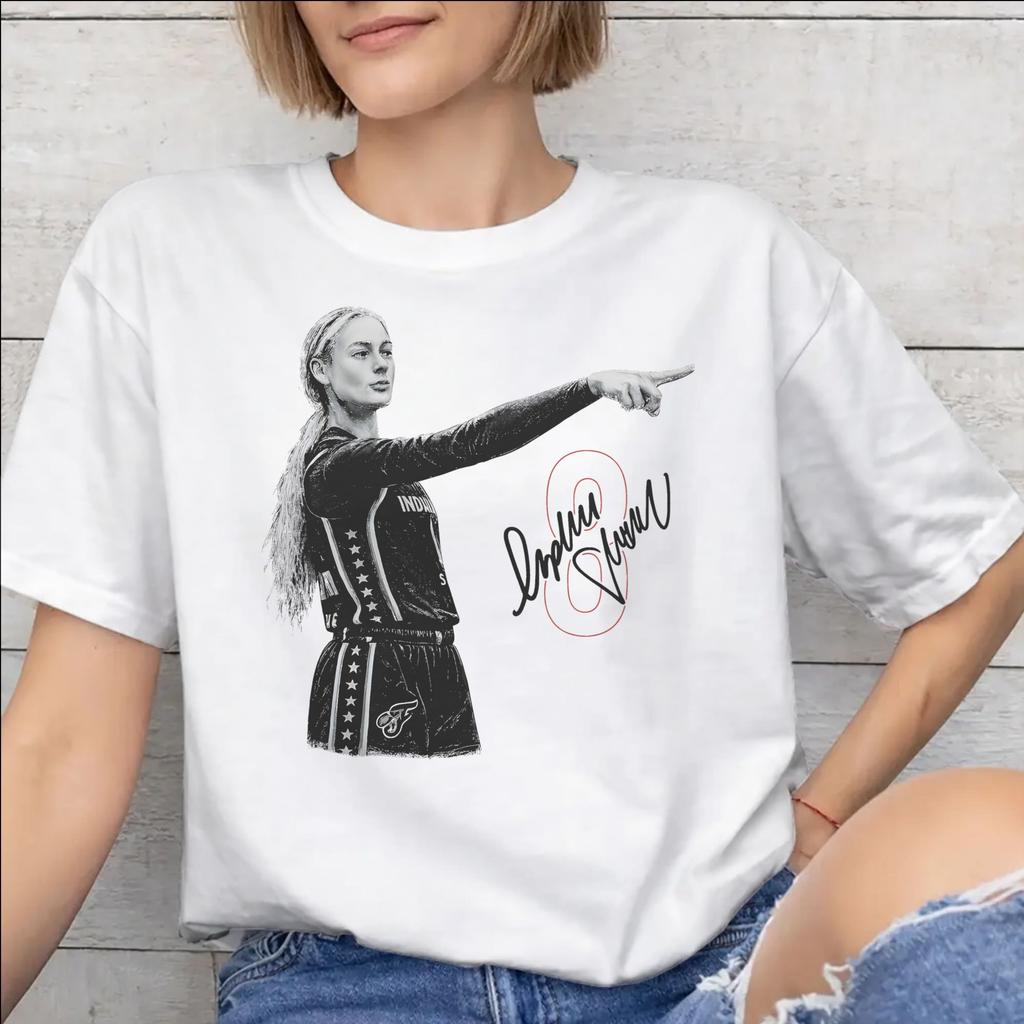 Unisexs WoUnisexs Sophie Cunningham Point T Shirt Cotton Graphic Printing Tee Shirts Clothing Outfits