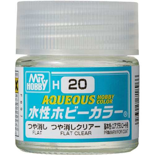 

GSI Creos New Water-based Hobby Color Matte Clear Matte 10ml Model Paint H20