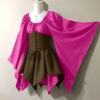 New Long-sleeved Women's Renaissance Medieval Dress