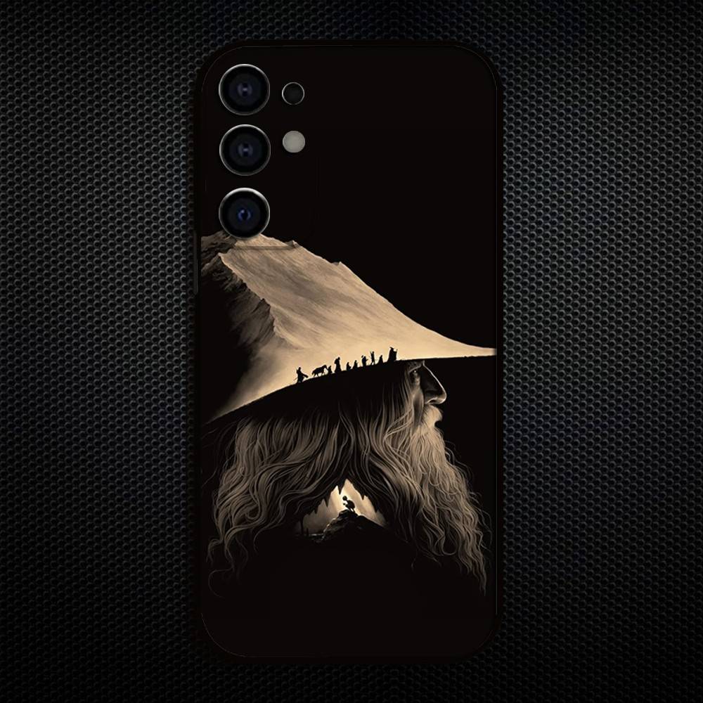 The L-Lord R-Rings Phone Case For Samsung S25,S24,S23,S22,S21,S20,Plus,Fe,Lite,Others Soft Black Cover