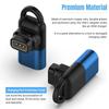 Ladeadapter für Coros PACE 3/ PACE 2 Metallanschluss auf Typ-C Ladekabel für COROS Apex Pro/ Vertix/ Vertix 2 Blau
