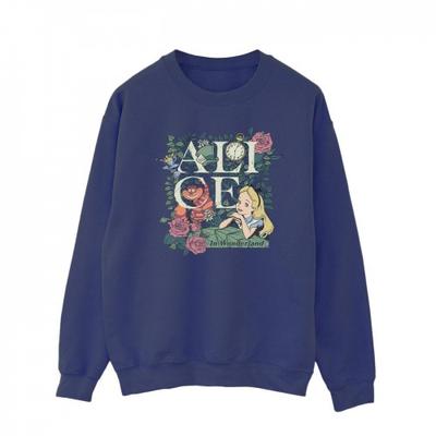 Mens Alice In Wonderland Leafy Garden Sweatshirt