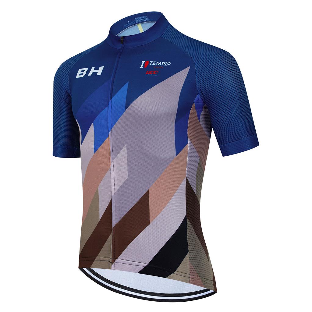BH Team Cycling Jersey 2026 New Men Short Sleeve Cycling Clothing Bike Bib Shorts Summer Quick Dry Bike Jersey Set Ropa Ciclismo