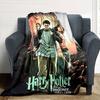 1pc Harry Potter, Prisoner of Azkaban Flannel Blanket Soft Warm Throw for Home, Office, Travel, All-Season Cozy Bedding GiftL1241