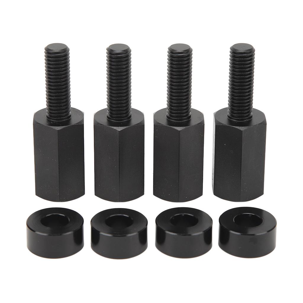 4PCS 1.5 Inch Seat Riser Easy To Install 1.5 To 2.0 Inches Seat Lift Mounts for Maverick X3 All Years Black