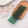 15 PCS Reusable Glass Straws, 8 Inch X 0.3" Thread Pattern Design Colored Drinking Straws, Include 12 Straight Straws, 2 Cleaning Brushes, 1 Bag