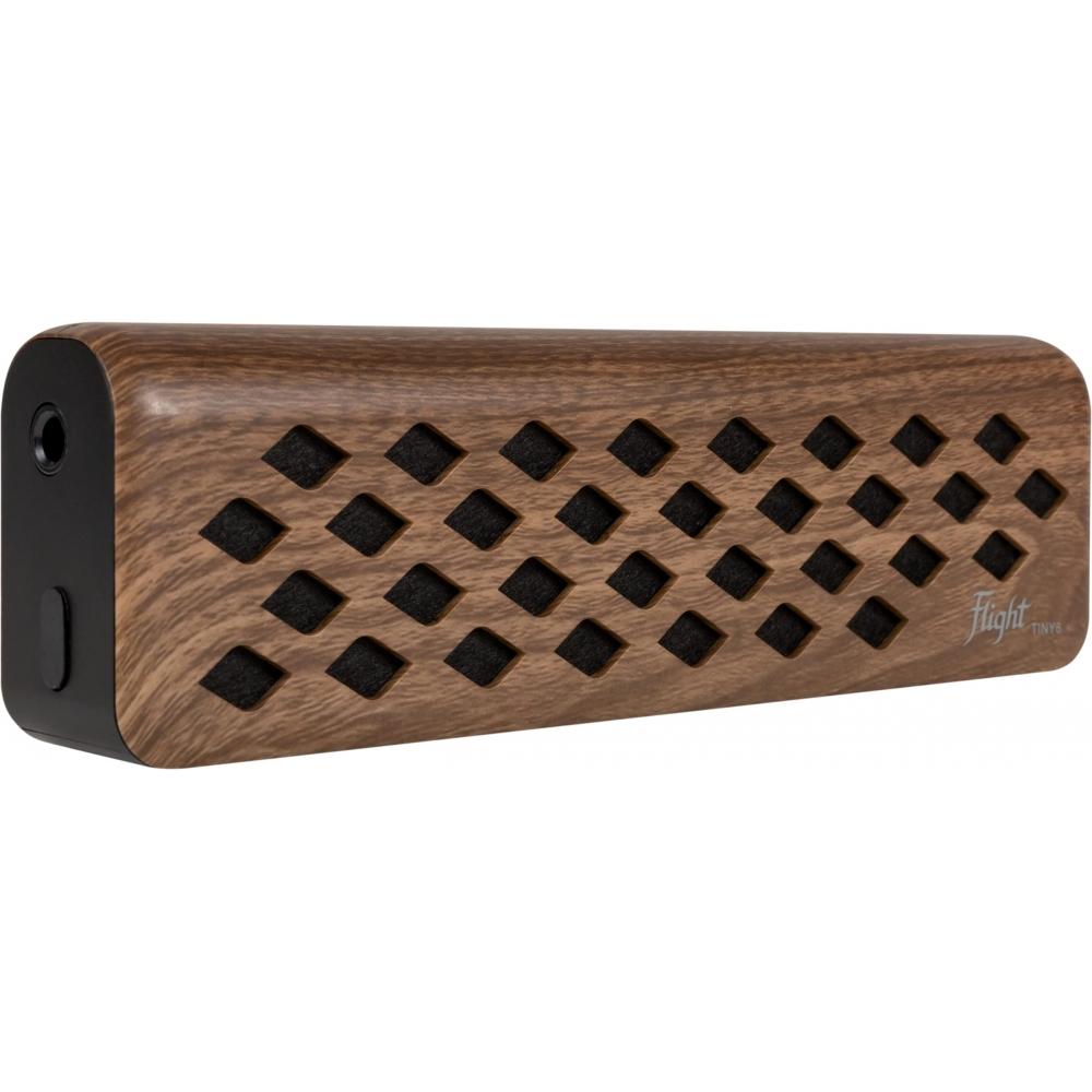 Flight TINY6 Portable Mini Amplifier for Ukulele Bluetooth Compatible Walnut Color TINY6-WALNUT