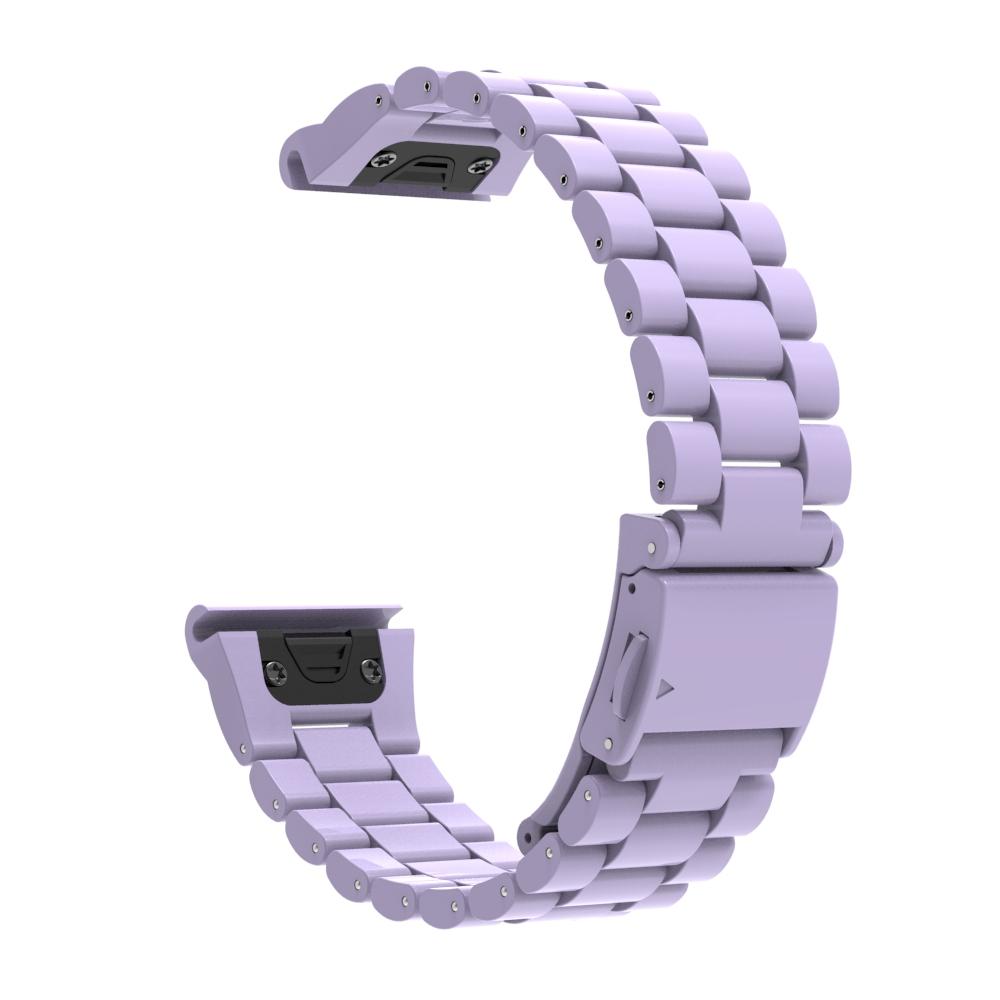 26mm Watch Band for Garmin Fenix 8 51mm/Enduro 3/Enduro 2 Plastic 3-Bead Wrist Strap