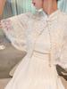 2025 Summer Elegant Chinese Lace Shawl Cardigan for Weddings and Meetings