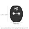 Car Styling 3D Car Door Lock Cover Protective Decoration Sticker For Morris Garages MG Motors 3SW GS MG5 MG3 MG4 MG6 MG7 HECTOR