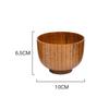 Wooden Bowl Japanese Style Wood Rice Soup Bowl Salad Bowl Food Container Large Small Bowl for Kids Tableware Wooden Utensils