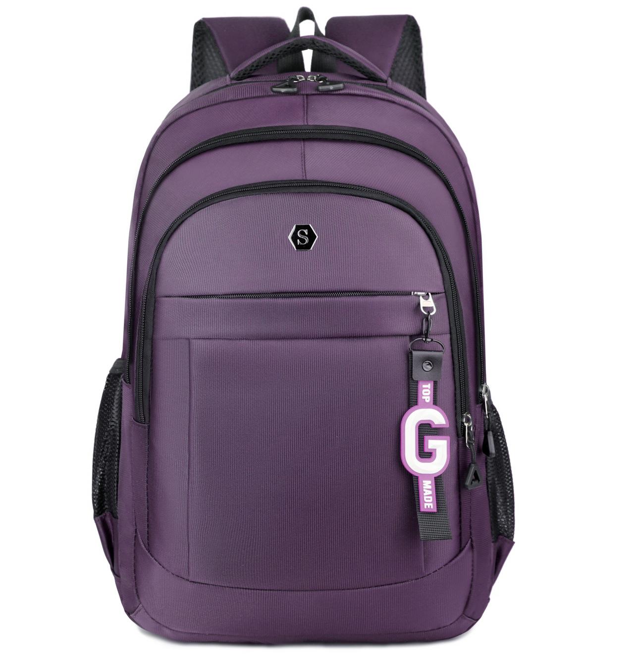 

Мужской модный рюкзак большой вместимости для бизнеса и путешествий фиолетовый