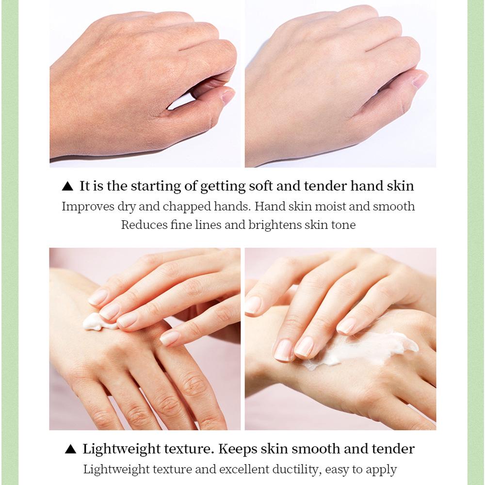 VIBRANT GLAMOUR AVOCADO Moisturizing Hand Cream 100% Plants Essence Hand Mask Nourishing Anti Chapping Oil Control Hand Care