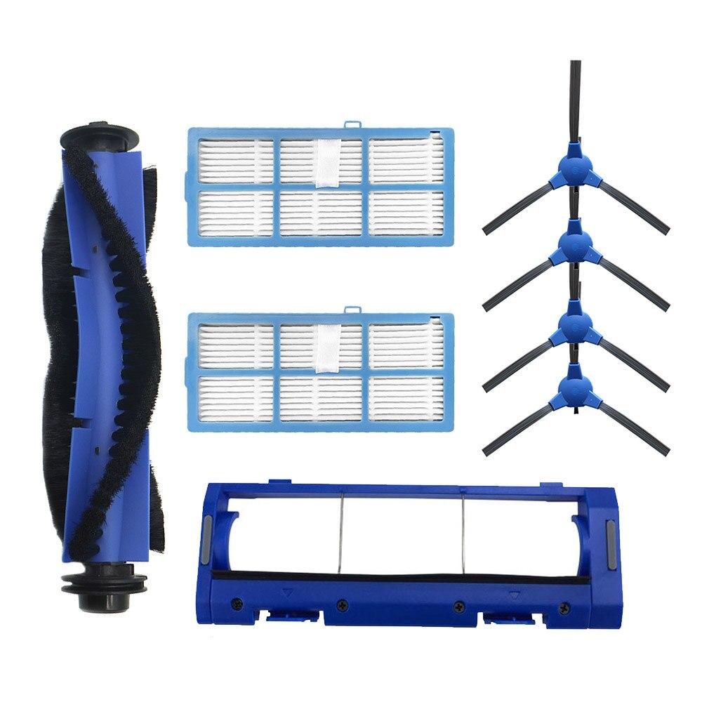 Rolă Perie principală Filtru lavabil Perii laterale Piese din pânză de mop pentru aspiratorul robot Coredy R550 R500+ R600 R650 R750 D400