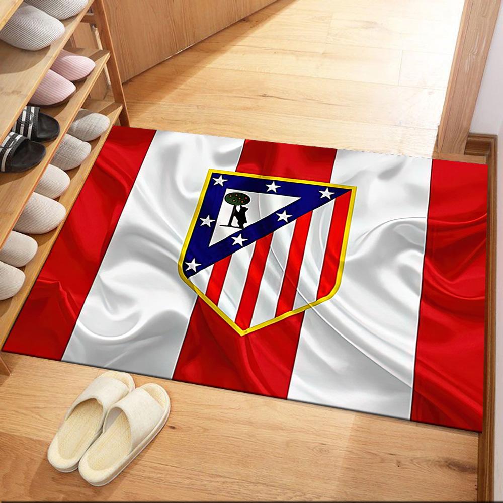 Atletico Madrid Floor Mat Perfect For Outdoor Hallway Living Rooms Kitchen Antislip Carpet Anime Office Decor Best For Christmas