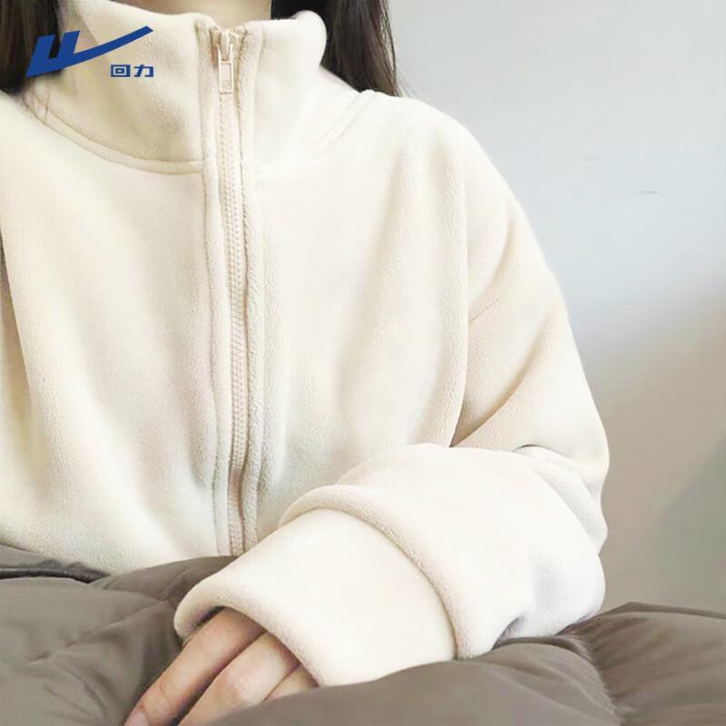 

Huili Women s 2025 Winter Fleece-Lined Jacket L