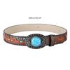 Cowboy Belts For Men Western Vintage Western Belt Turquoise Belt Buckle Belt