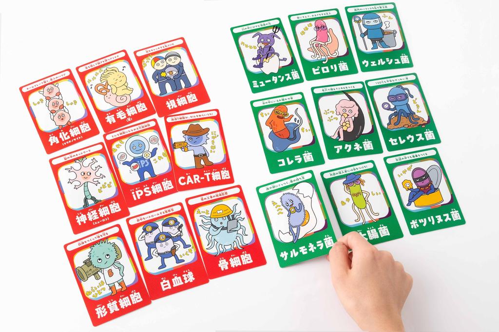 Gentosha Character Cell Functions Cards