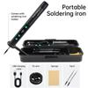 Portable Wireless Soldering Iron Mini Electric Soldering Iron soldering iron 15W Adjustable Temperature Soldering Tool Type-C 5V