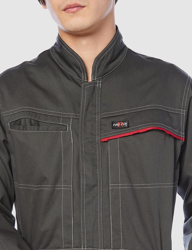 [COCOS Nobuoka] 860 Waterproof Pocket Coverall, Charcoal, 5L