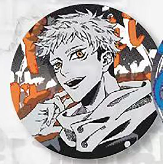 Jujutsu Kaisen Badge, Double Flash Reflective Badge, Anime Badge.