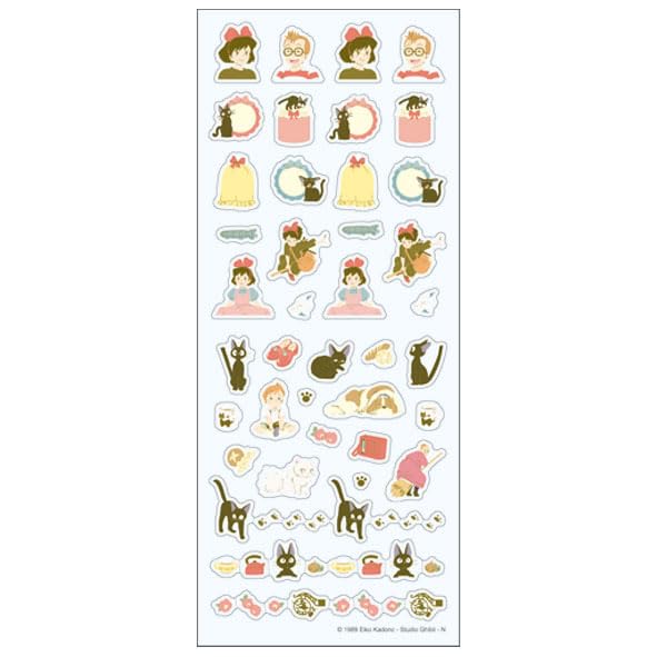 

Ensky Studio Ghibli Delivery Service Schedule Stickers SMR-06 Kiki s