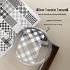 Nail Art Stamping Plates: Plaid, Butterfly, Cartoon Animals, Apple Designs