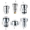 Universal Mixers Tap Adapter Bathroom Accessory Portable for Garden Hose Connection Fit Multiple Threaded Faucets