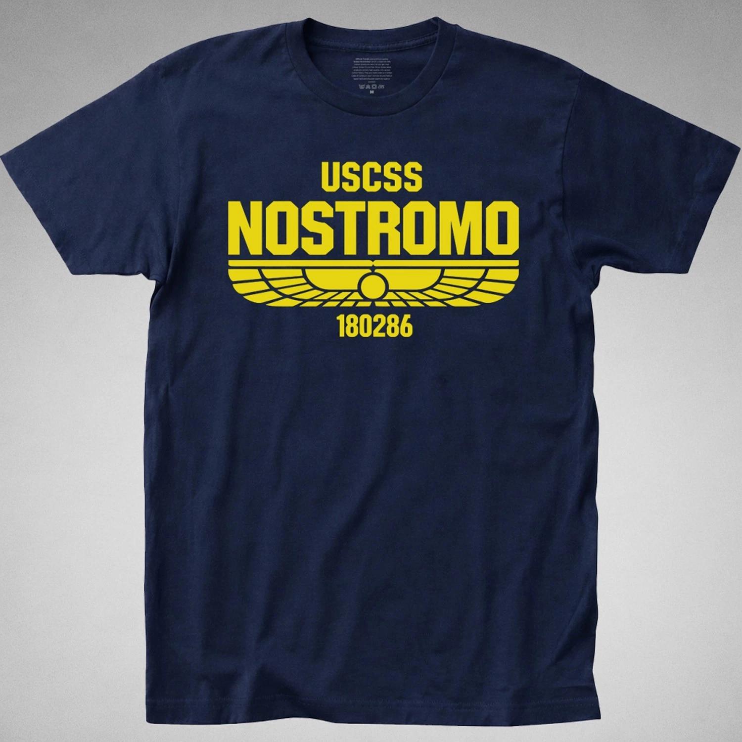 ALIEN USCSS NOSTROMO aliens T-SHIRT xenomorph ellen ripley ridley scott sci fi XL