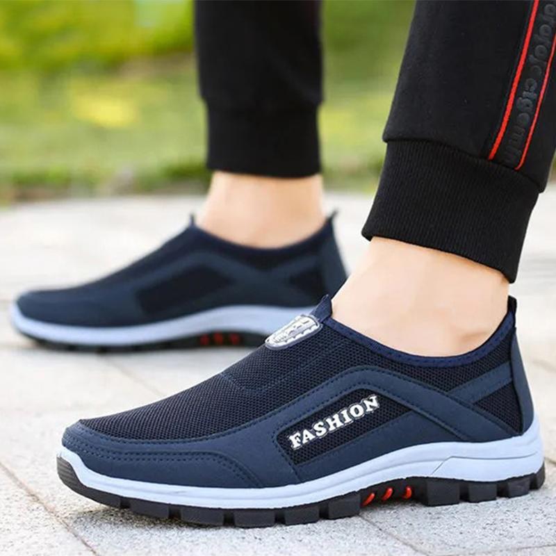 Scarpe Casual Estive da Uomo in Rete Scarpe da Acqua Uomo Scarpe da Arrampicata Outdoor Scarpe da Ginnastica Traspiranti Mocassini Slip-on Uomo Zapatillas
