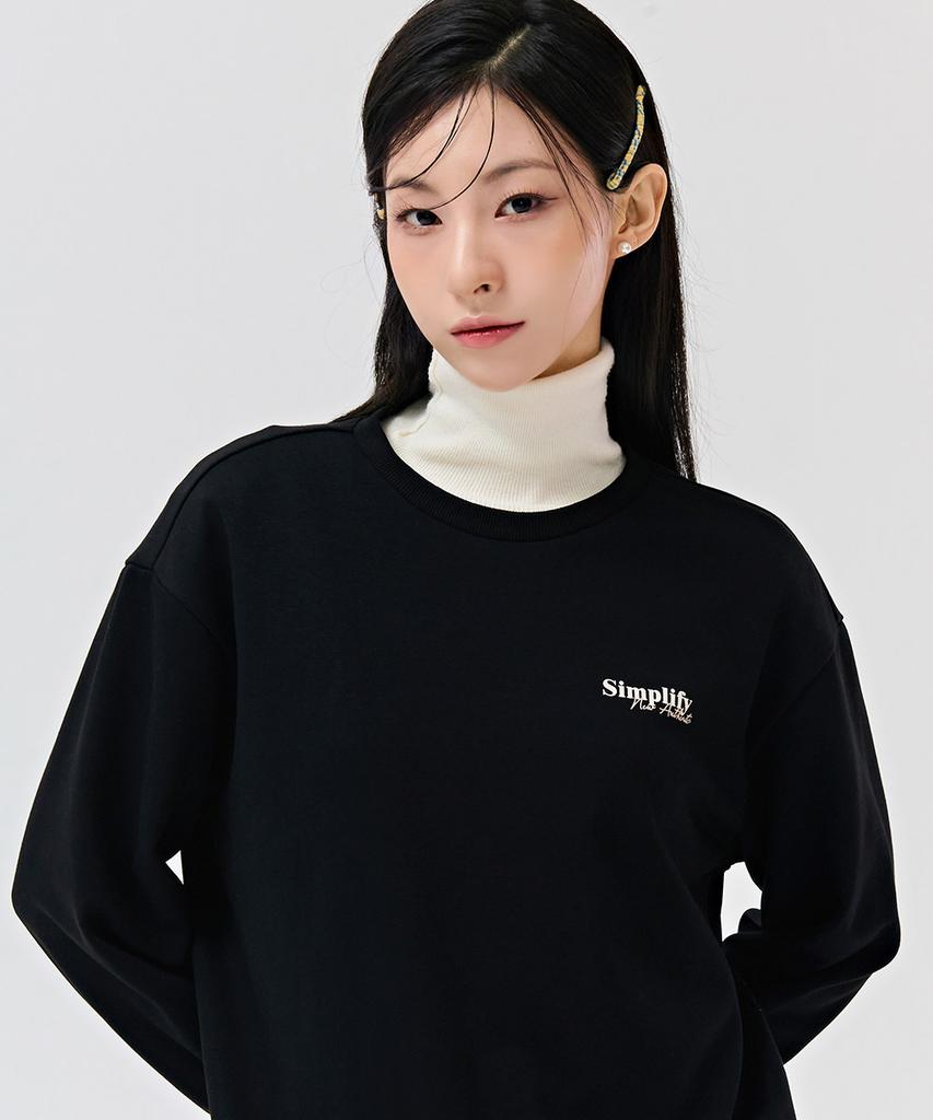 CHASECULT Women'S Essential Sweatshirt - Black