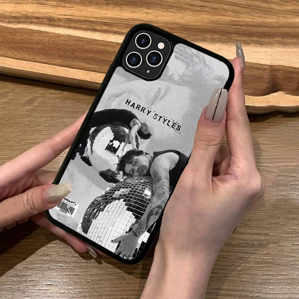 Famous H-Harris Singer S-Styles Phone Case For Iphone 11 12 13 14 15 Pro Max 17 16 Plus Hard PC+TPU Back Cover