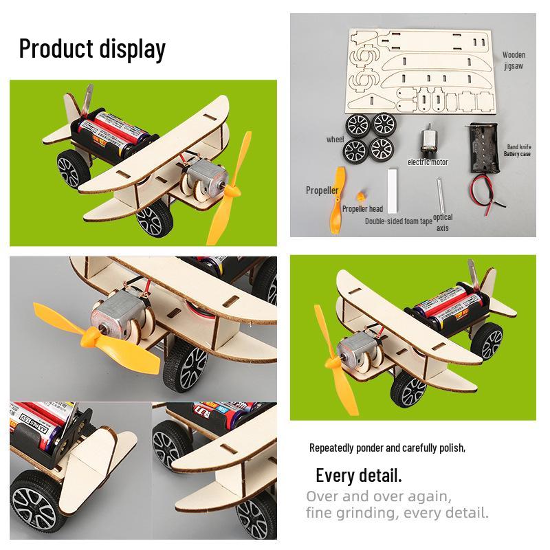 Electric Glider DIY Kit: Science Experiment for Kids' Hands-On Learning