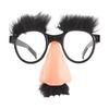 Halloween Party Eyeglasses Novelty Prank Disguise Glasses Big Nose Glasses with Eyebrows Mustache Silly Photo Props Supplies