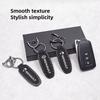 For Renault 2026 New Hub Caps 1Pcs Suede Leather Keychain Car Key Ring Accessories For Renault Clio Koleos Megane Espace QM6 Kad