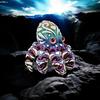 3D Printed Octopus Figurine Flexible Articulated Tentacles Cute Entrance Cabinet Ornament for Modern Home Aesthetic Decor