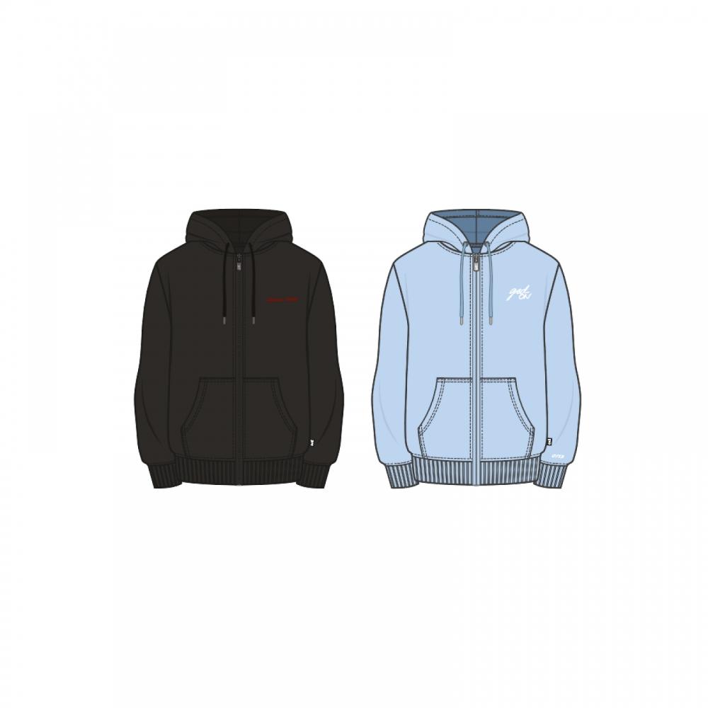 

God 03 Brushed Hoodie Zip Up Концерт 2022 BLACK/L
